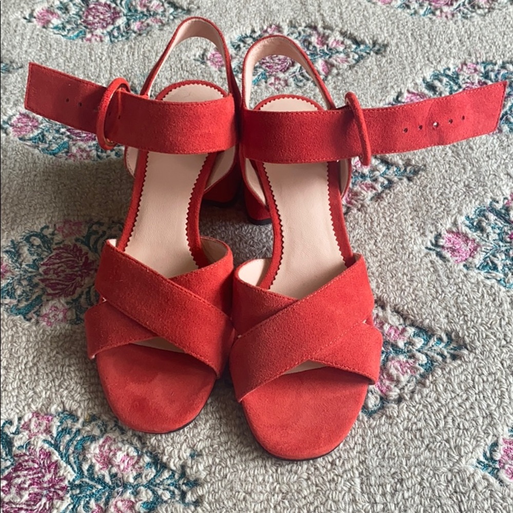 J Crew Suede Heels - Picture 4 of 8